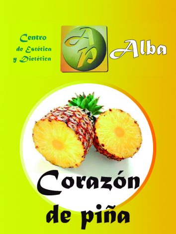 Corazón de Piña Masticable 100 comp