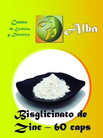 Bisglicinato de Zinc – 60 caps