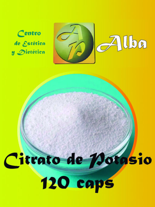 Citrato de Potasio - 120 caps