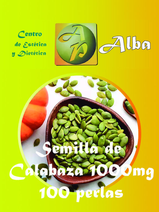 Semilla de Calabaza 1000mg - 100 perlas