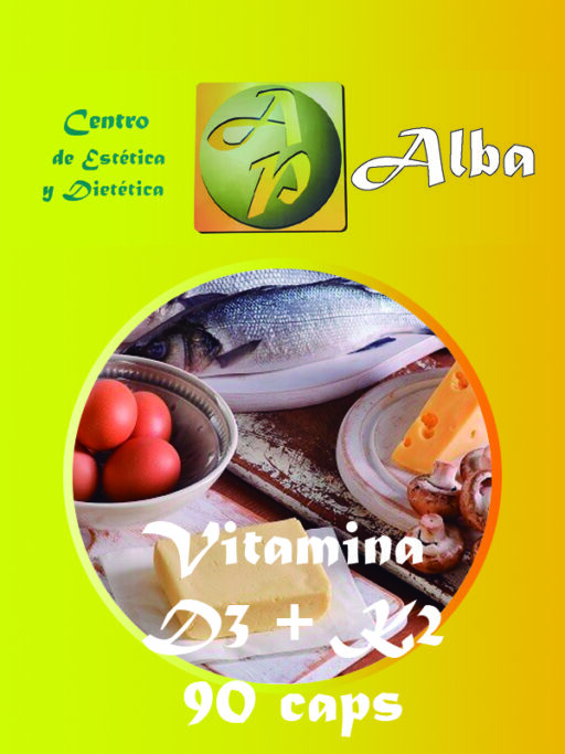 Vitamina D3 + K2 - 90 caps