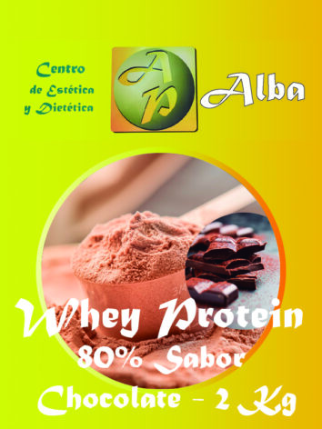 Whey Protein 80% Sabor Chocolate 2 Kg