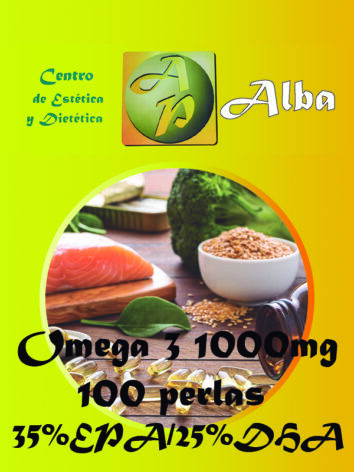 Omega 3 1000mg – 100 perlas 35%EPA/25%DHA